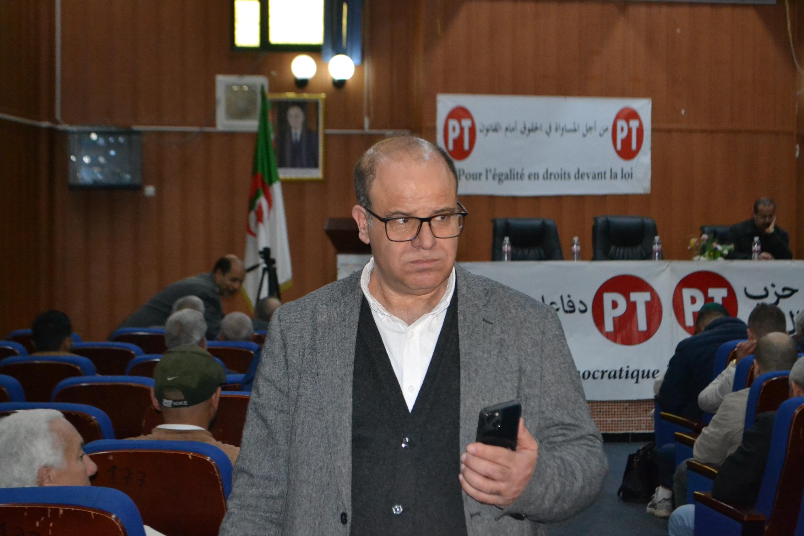 قيادي حزب العمال الجزائري تعزيبت يدعو إلى مراجعة عميقة لقانون الانتخابات وتعزيز السيادة الشعبية